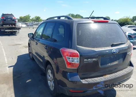 2014 Subaru Forester 2.5I Premium from USA, damaged, VIN JF2SJAEC7EH427118